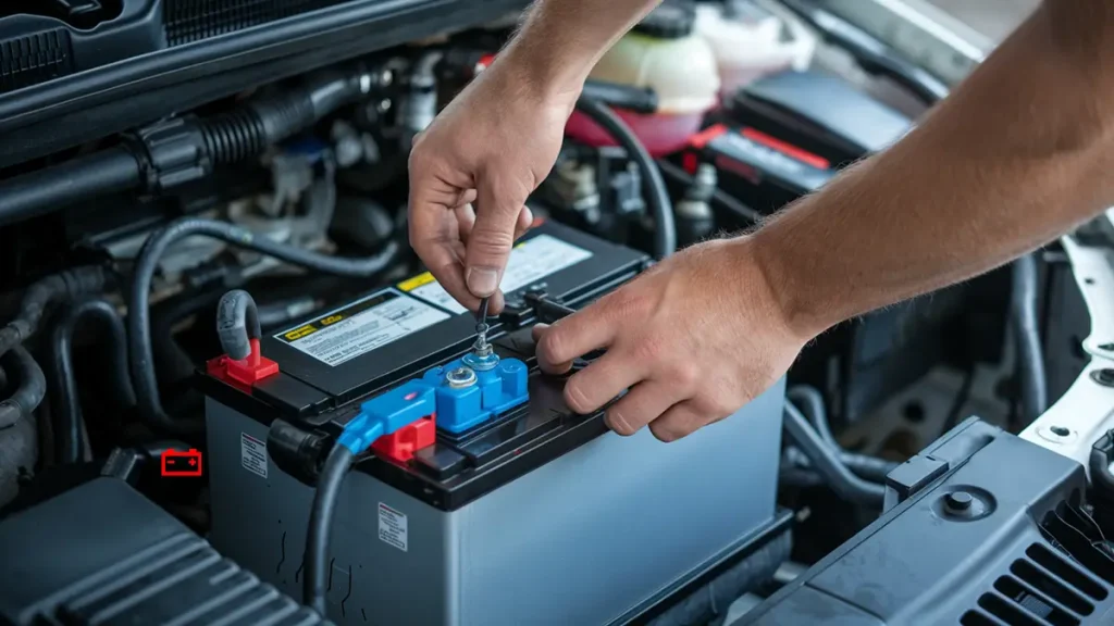 comment entretenir batterie voiture p53